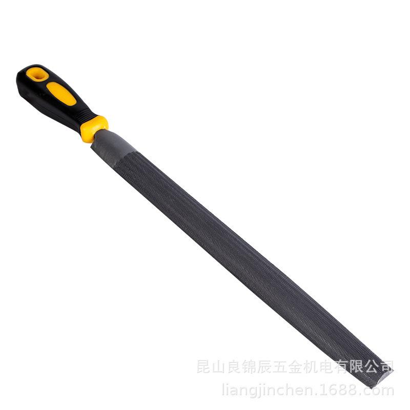 Напильник Deli Tools полукруглый со средним зубом для металла и деревообработки - Доступен в размерах 6, 8, 10, 12 дюймов (DL66106)