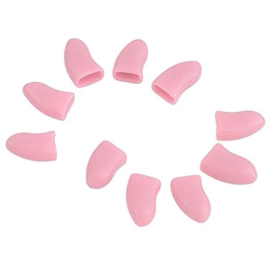 20Pcs Pet Dog Cat Paw Claw Anti-Scratch Soft Silicone Nail Caps Protective Covers Sheath for Home