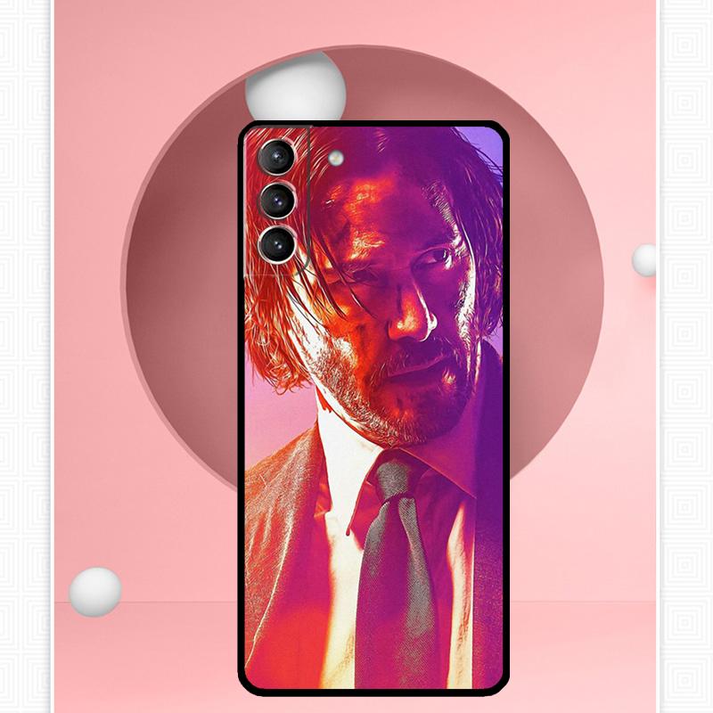 John Wick Case For Samsung Galaxy S25 Ultra S20 S21 S22 S23 S24 Plus S9 S10 S24 FE S25 FE Cover Funda