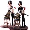 30 см Атака Титанов Сексуальная Аниме Фигурка Микаса Акерман Фигурка Леви Акерман Shingeki no Kyojin Фигурка Модель Куклы Игрушки