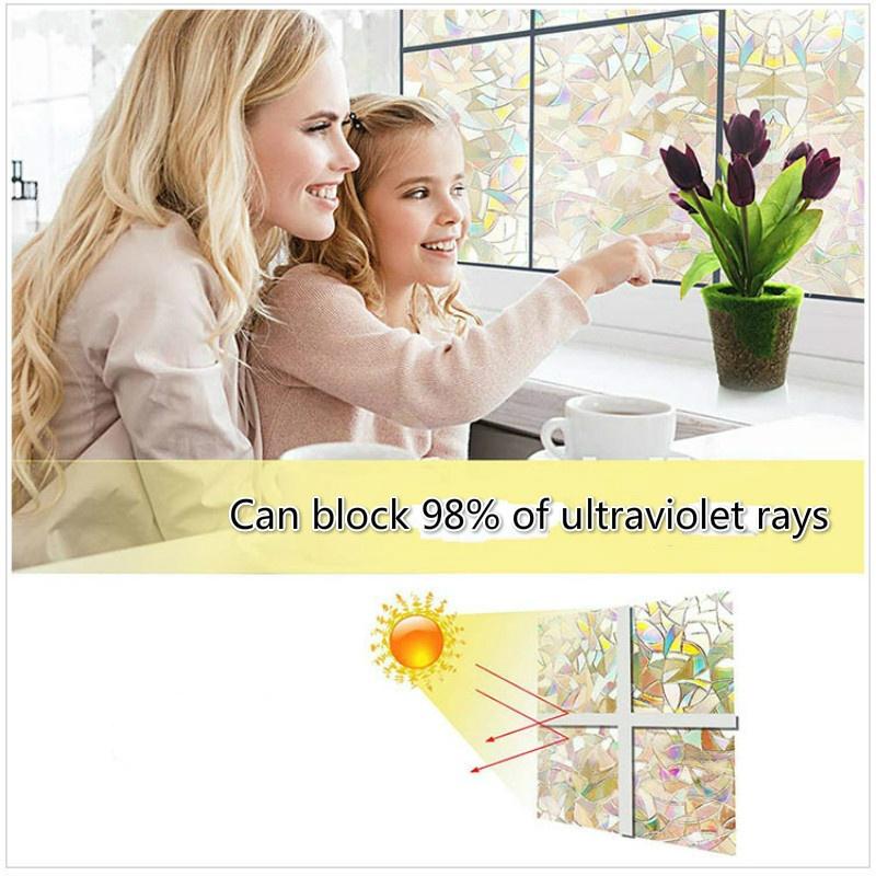 45x200cm Матовая красочная наклейка на окна. Пленка