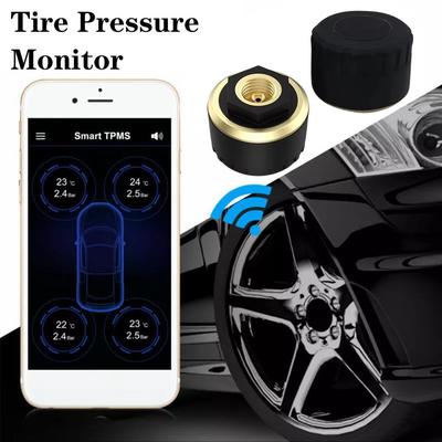 Система контроля давления в шинах TPMS для автомобиля Bluetooth 5.0 Дисплей телефона Мотоцикл Датчик давления в шинах автомобиля Приложение для lOS Androi N9E7