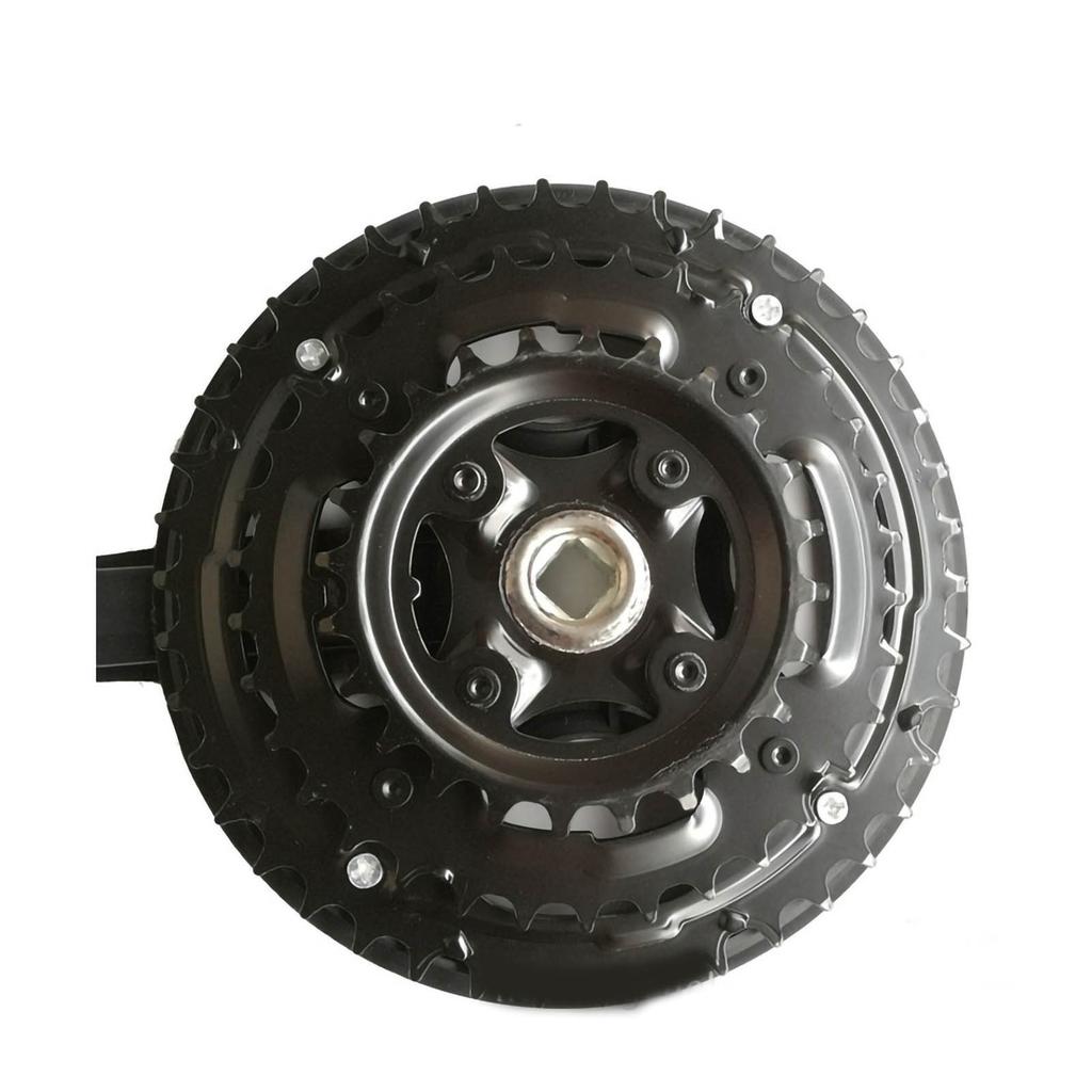 26inch 42T 3 Chip Mountain Bike Crankset Disc Reduce Weight Bike Sprocket Rhombus Hole Crank