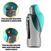 800ml Dog Travel Water Bottle – Leakproof Portable Pet Drinking Cup With Foldable Flip Lid, Large Collapsible Outdoor Walks