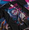 Футболка Jinx Arcane Японское аниме Мультфильм Jinx Arcane Графическая футболка Все размеры
