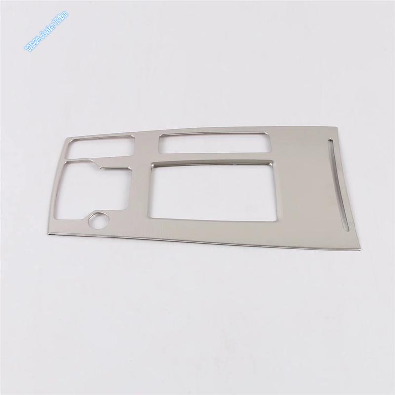Stainless Steel Car Center Console Protect Case Gear Shift Box Panel Decor Cover Trim Accessories Kit For Mazda 6 - 2024