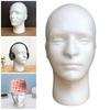 Пенопластовая голова манекена для париков, шапки, шарф, легкая витрина, держатель для парика для салона рисования своими руками