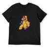 Плюшевая футболка Fredbear уличная одежда мужские футболки с принтом