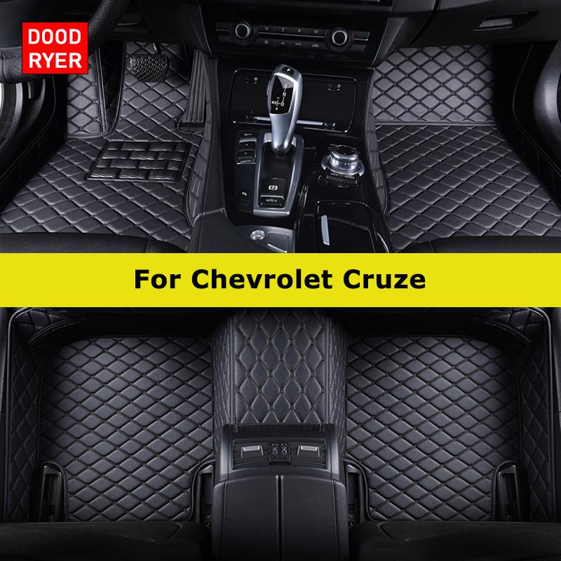 DOODRYER Custom Car Floor Mats For Chevrolet Cruze Auto Carpets Foot Coche Accessorie