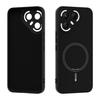 Skin-Feel Liquid Silicone MagSafe Magnetic Phone Case For Tecno Pova 8 Pro 5G, N52 Strong Magnet Shockproof Anti-Dust Protective Cover