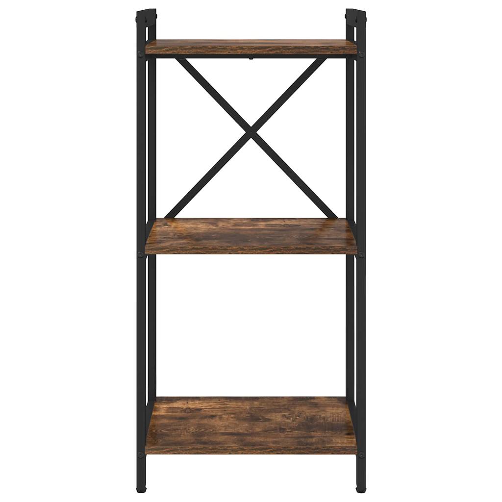 Bookshelf 40 x 30 x 85 cm Engineered Wood Smoked Oak