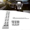 Gas Brake Accelerator Pedal Cover Stainless Steel Anti Slip Foot Pedal Pads Replacement for Hyundai Tucson Sonata Santa Fe Automatic Transmission