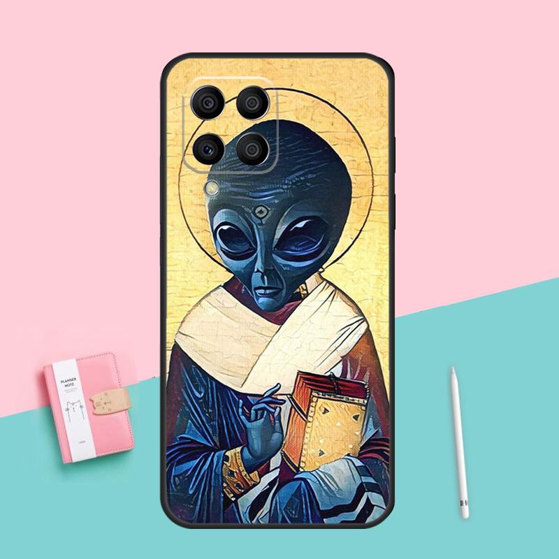 Инопланетное Кавайное Искусство Для Samsung Galaxy M12 M16 M34 M11 M35 M21 M06 M33 M13 M53 M31 M55 M15 M14 M54 M32 M52 Чехол