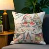 Beautiful illustrations in cartoon books  Pillow Case Natural Linen Pillow Case DoubleSided Decor Sofa Pillowcase Home Decor