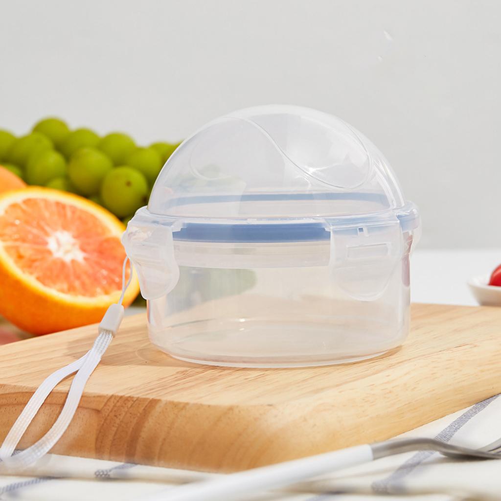 Small Fruit Vegetable Storage Container Microwave Safe Plastic Onion Storage Container with Lid for Onion Tomato Lemon