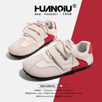 Женская обувь Global Dexun 2025 Новая Весна и Осень Универсальная Повседневная На плоской подошве На липучке Кеды KMXFX8093