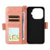 For Xiaomi 15T Pro Leather Case Magnetic Closure Wallet Stand Phone Cover with Crossbody Strap