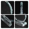 Premium Crystal Award Trophy Blank Plaque for Engraving Recognition Awards School Ceremony Decorative Sign