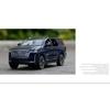 Модель автомобиля 1/32 для внедорожника Cadillac Escalade, литой игрушечный автомобиль со звуком и светом, инерционный механизм, многоцветный