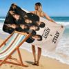 ATEEZ Print Beach Towel, Large Soft Quick Dry Towel for Beach Camping Swimming