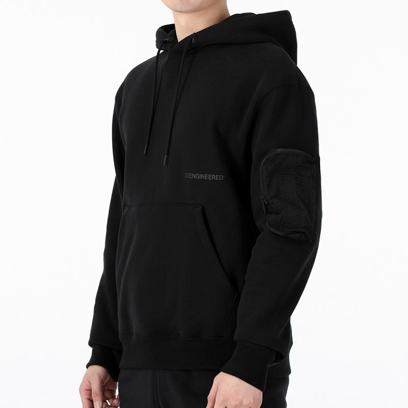 Nike Толстовки Мужские Черные С капюшоном Умеренные Прочие DR6406-010