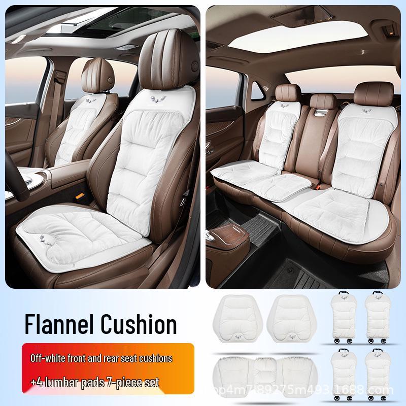 Wuling Car Seat Flannel Cushion & Lumbar Support for Hongguang, Rongguang, Kaijie, Xingchen, Xingchi, Bingguo Models