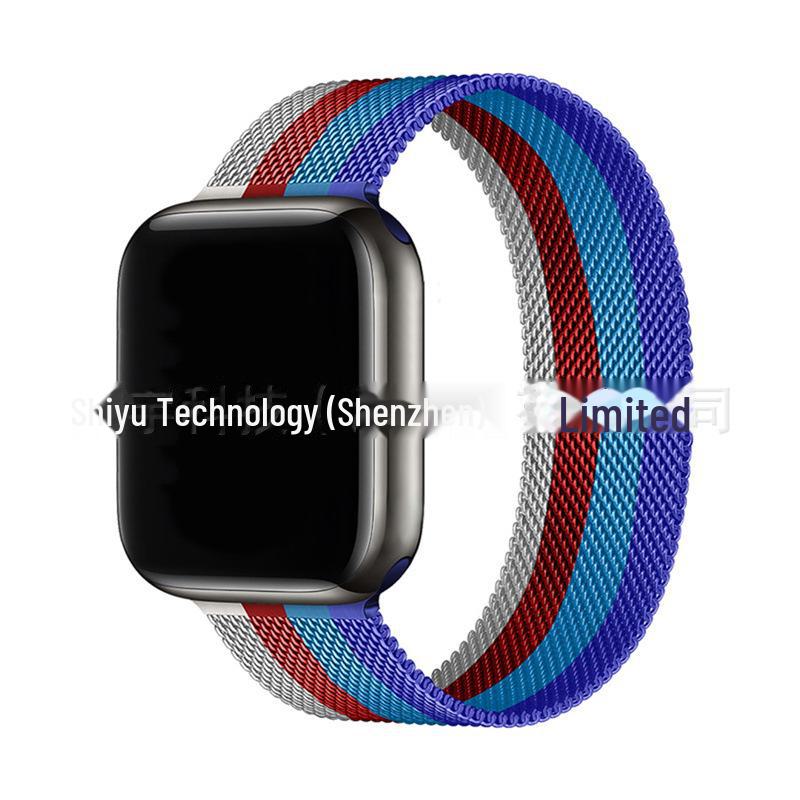 Совместимый металлический ремешок-петля для Apple Watch Series 5-9, SE