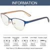 Clear Lens Magnification Reading Glasses Optical Eyewear Presbyopic Eyeglasses Hyperopia Glasses