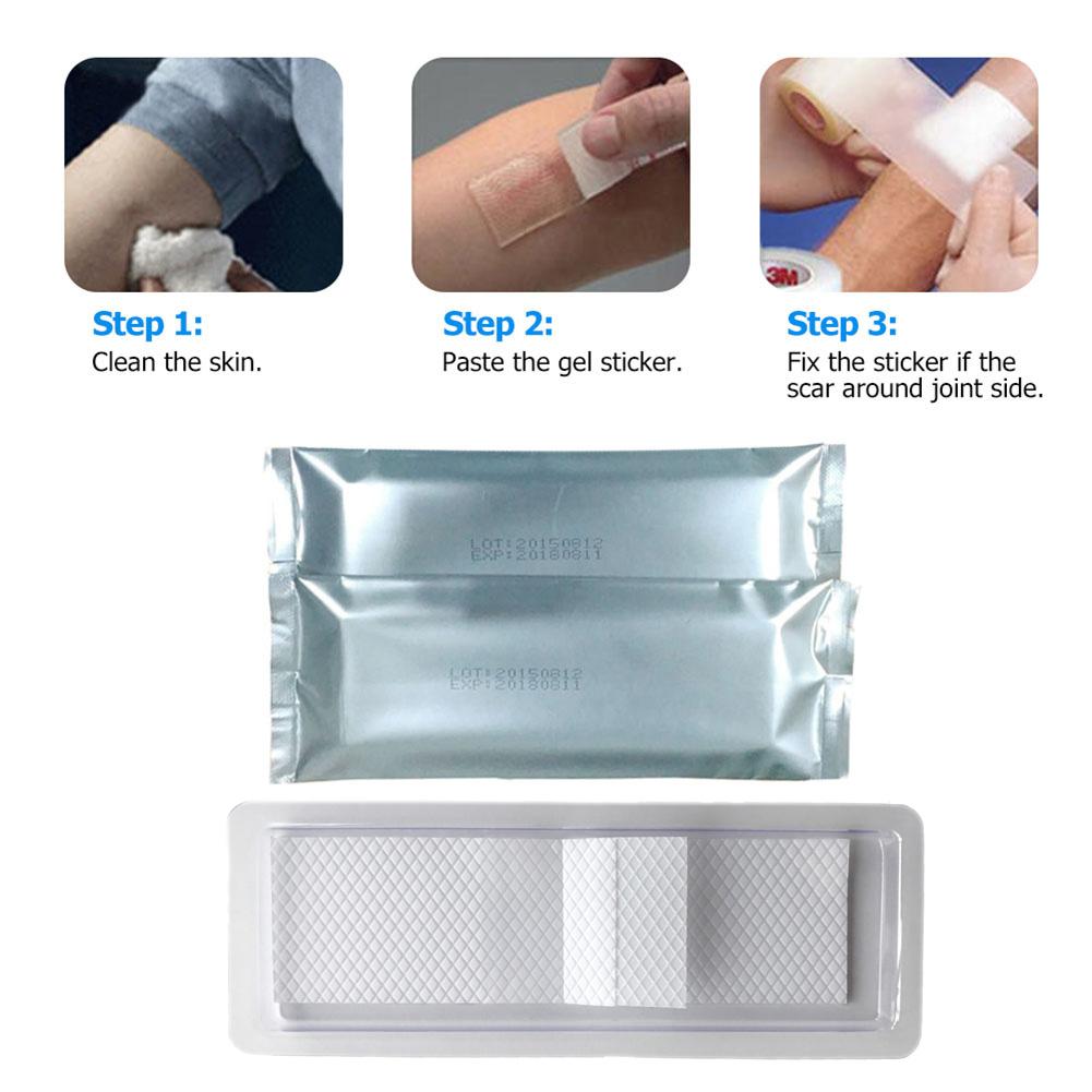 Silicone Removal Scar Sticker Reusable Acne Gel Scar Therapy Patch Burn Trauma Sheet Skin Repair