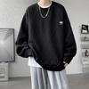 Свитшоты для мужчин Весна и осень Новые модные мужские свитшоты с круглым вырезом Повседневные свободные молодежные низы рубашки топы