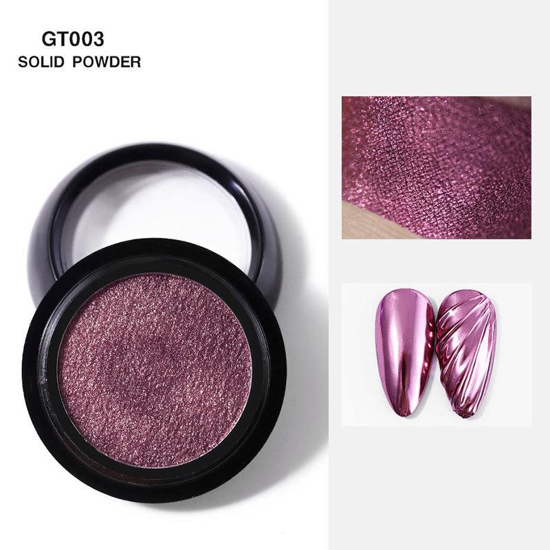 Nail Art, Nail Art Solid Mirror Powder Cosmetic Grade Solid Mirror Flour Titanium Powder Direct Sales