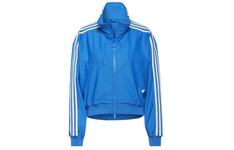 adidas Оригинальные Куртки Женские Синие Стойка Умеренные Другие H20389