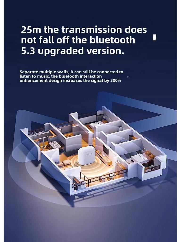 Беспроводная Bluetooth-гарнитура Pro4 Dual Ear In-Ear 2025 года — четвертое поколение, сверхдлительное время работы в режиме ожидания