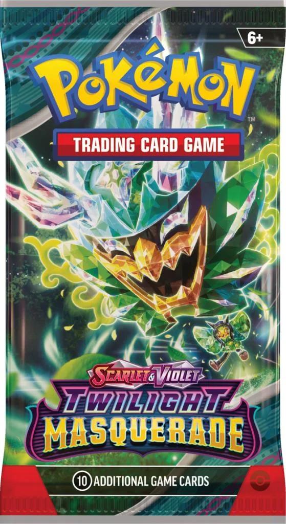 Pokemon Tcg Cards: &V - Twilight Masquerade - Booster Pack (1 Pack)
