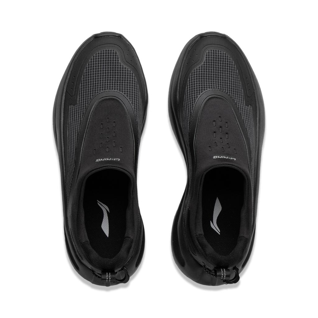 Li Ning Cloud Wave Лайкра Амортизация Нескользящие Износостойкие Легкие Упругие Низкие Повседневная Обувь Мужская AGLV187-1