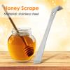 Stainless Steel Hive Bee Scraper Multifunctional Portable Separate Honeycomb Box with Hook Equipment Honey Knife Beekeeping Tool