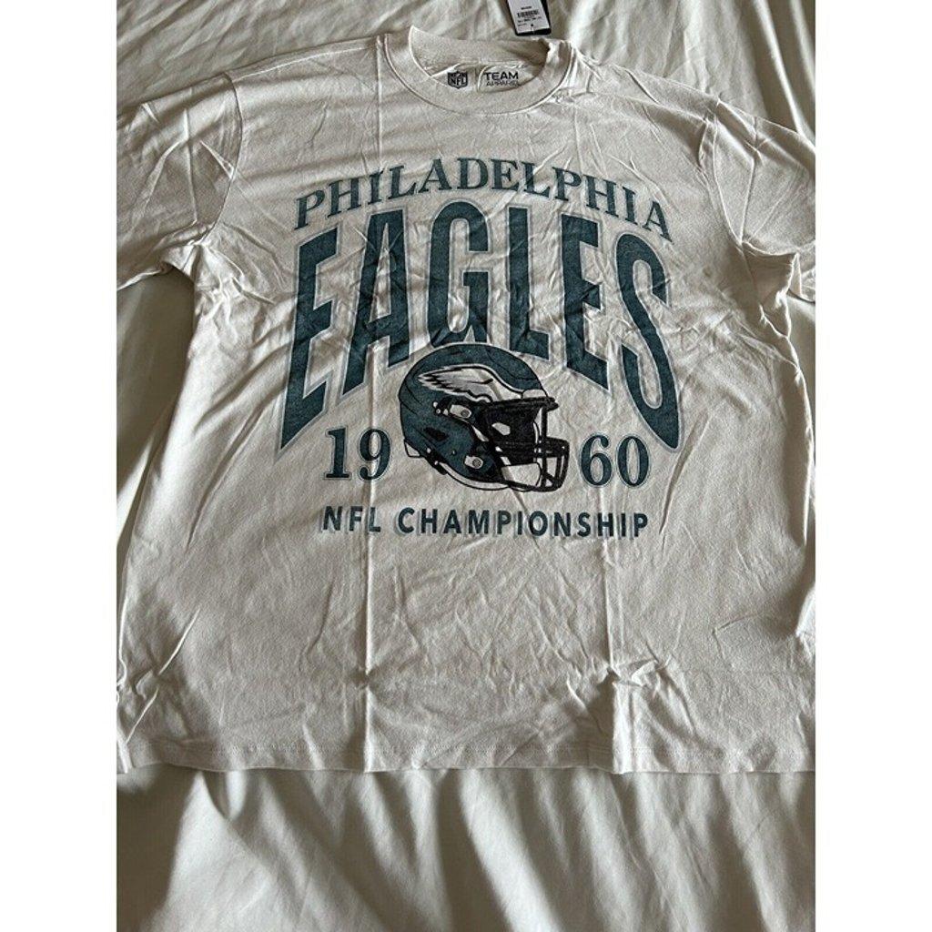 Nfl Team Philadelphia Eagles 1960 Champions White T-shirt S5XL HN1185