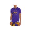 Nike Футболка Los Angeles Lakers FW24 с модным логотипом, влагоотводящая, дышащая, мужская, цвет фиолетовый HF0673-504