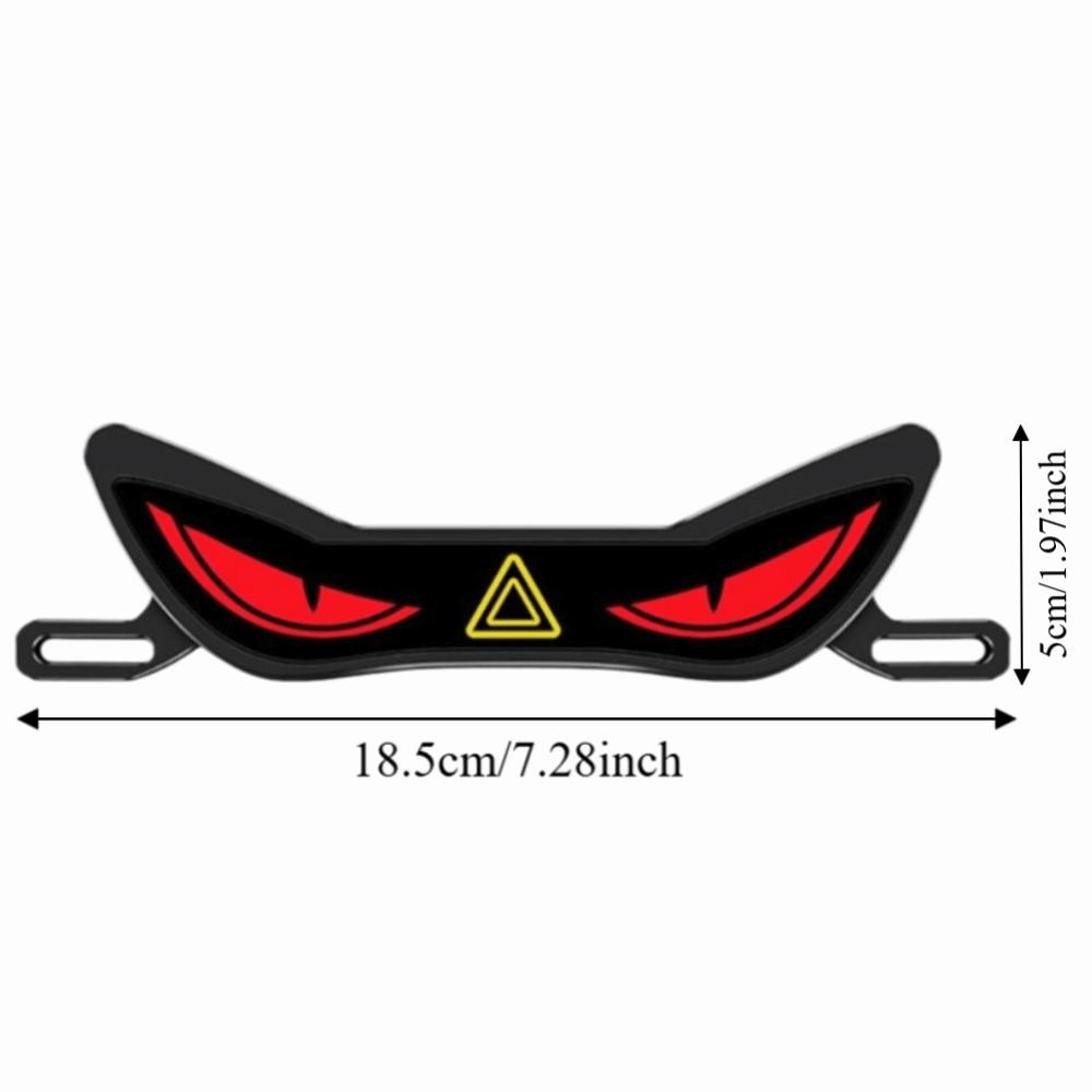 LED Lamp Demon Eye LED License Plate Light Bright Universal Rear Tail Light LED Lamp