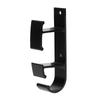 Black Washstand Wall Mounted Washbasin Rack Hook Holder Bathroom Toilet Accessory