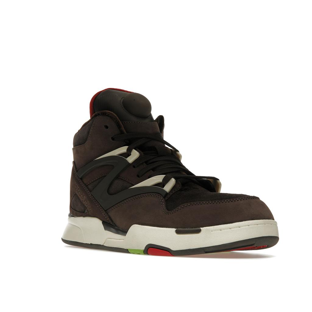 Reebok Кроссовки Omni Zone II Grizzly Brown Dark Brown Crimson Mist IE9342