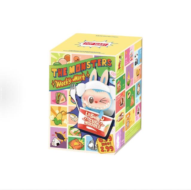 POP MART MONSTERS Лабубу серия Wacky Mart - коллекционная игрушка-сюрприз (12 обычных + 1 секретная)