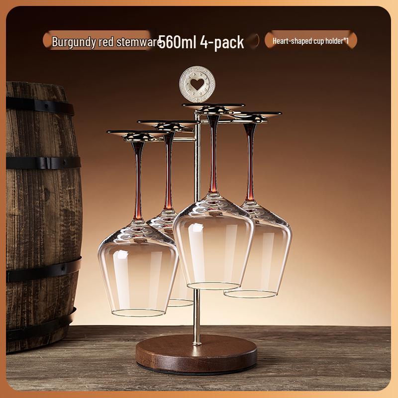 Креативная подвесная полка для бокалов красного вина для шкафов в гостиной - Полка для демонстрации и хранения с украшениями