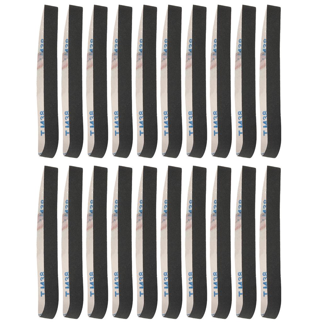 Набор из 20 абразивных наждачных лент для шлифовки и полировки