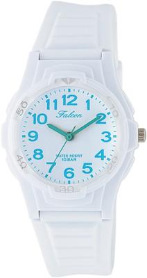 Женские часы Citizen Falcon 10 ATM Водостойкие Белые Q&Q VS06-005, Прочные,