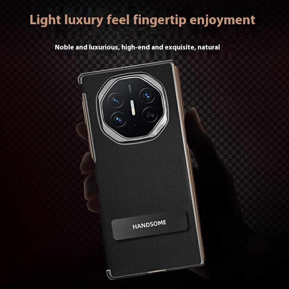 Для Huawei Mate XT Ultimate Чехол Подставка PU Кожа+ПК Задняя Крышка Телефона