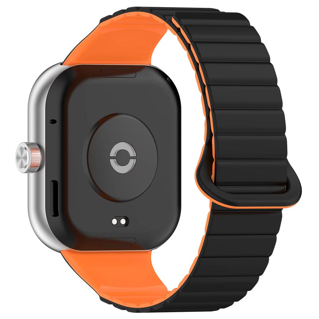 Силиконовый магнитный ремешок для Redmi Watch 4, сменные аксессуары для смарт-часов, браслет, мягкий спортивный браслет для Miband 8Pro
