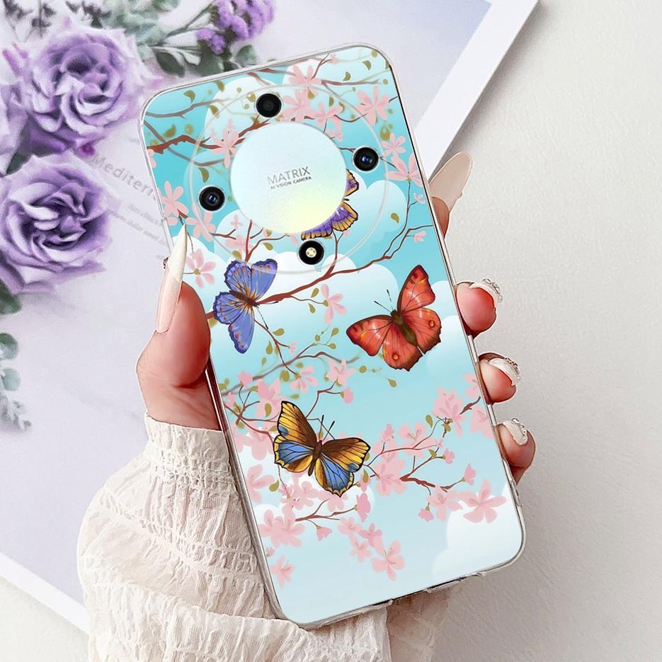Чехол для Honor X9a Magic5 Lite Популярный Роскошный Расписной Чехол Мягкий Тонкий Чехол для Телефона Для Honor Magic 5 Lite HonorX9a Задняя Крышка Сумки