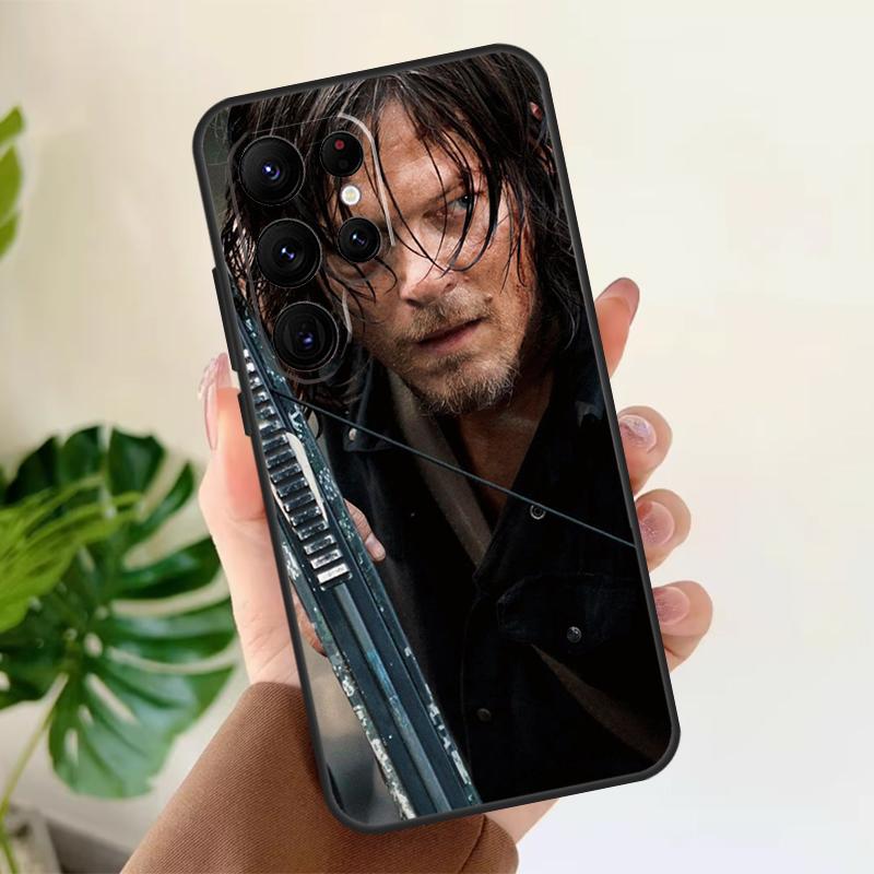 The Walking Dead Daryl Dixon Soft Case For Samsung Galaxy S21 S22 S23 S24 S25 Ultra S9 S10 Plus S20 FE S24 FE Phone Cover