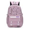 Cartoon Print Schoolbag for Primary School Students Women's Waterproof Backpack
